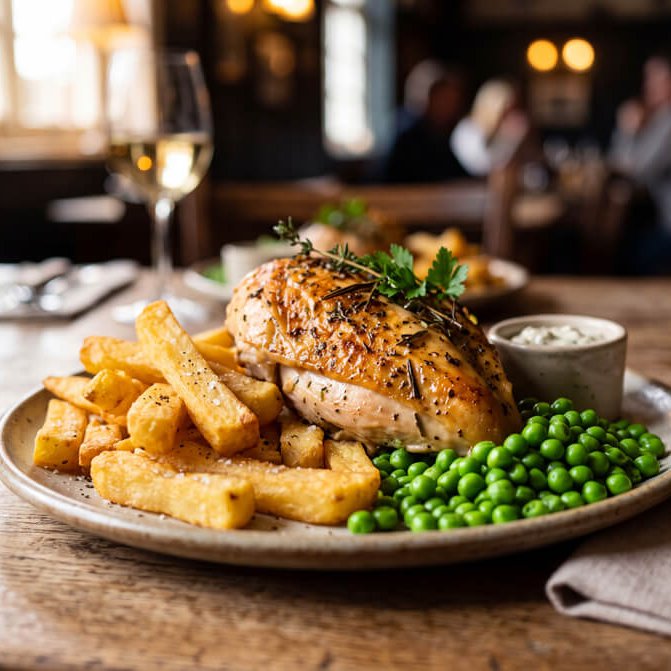 The Monk's Cottage - Food example